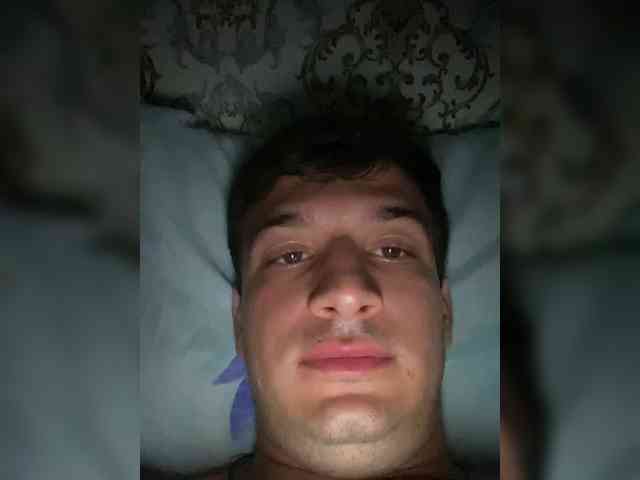 Bigbocc (21, White Cam Boy) performing creampie.
